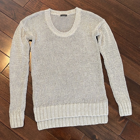 CLUB MONACO Shimmery Loose-Knit Sweater - Picture 1 of 10